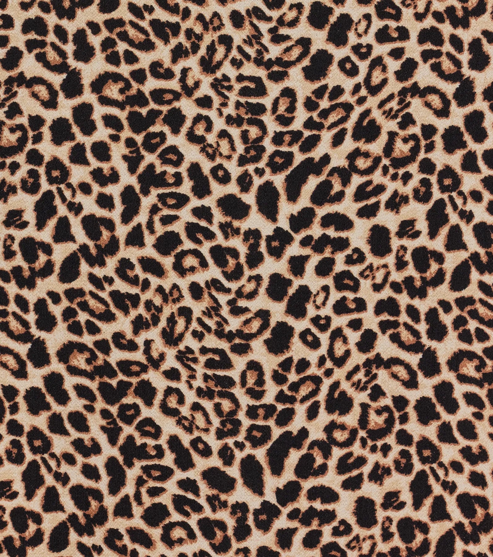 Elevated Leopard Print Woven A-Line Midi Dress - Image 3